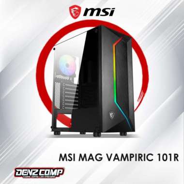 MSI MAG VAMPIRIC 101R - GAMING CASE | ATX - TEMPERED GLASS | CASING