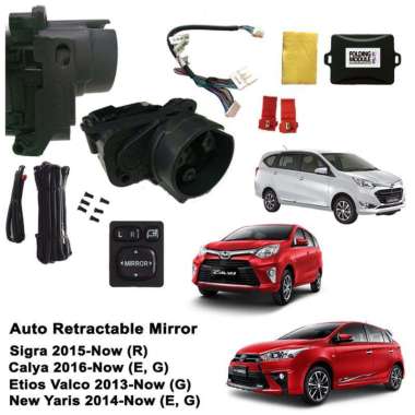 Retractable Mirror / Spion Lipat Otomatis Daihatsu Sigra