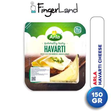 ARLA Havarti Cheese 150 gram Keju Havarti Slice