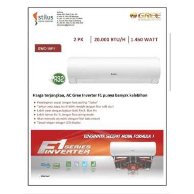 Ac Gree Pk 1 Pk Dan 2 Pk Terbaru Ori Harga Promo Blibli Com