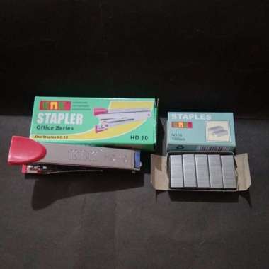 STAPLER KECIL | ISI STAPLES KECIL | STAPLER SET Stapler set