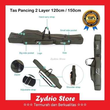 Tas Pancing 120 cm / 150 cm - Tas Mancing / Tas Joran Pancing Portable 120cm