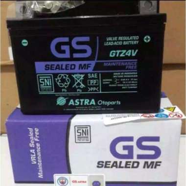 Aki GS Astra kering GS MF GTZ 4V Mio M3 Fino Soul Beat Scoopy Spin Nex