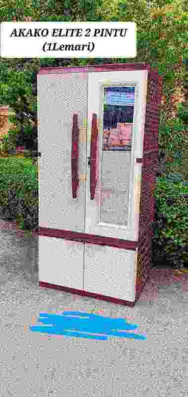 Lemari Plastik Lemari Gantung Elite 2 Pintu - Elite+1 Lemari Elite+1 Lemari