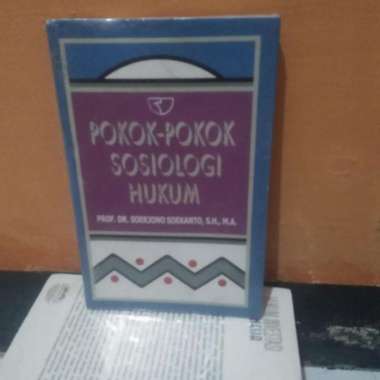 BUKU Pokok-pokok Sosiologi Hukum â€“ Soerjono Soekanto