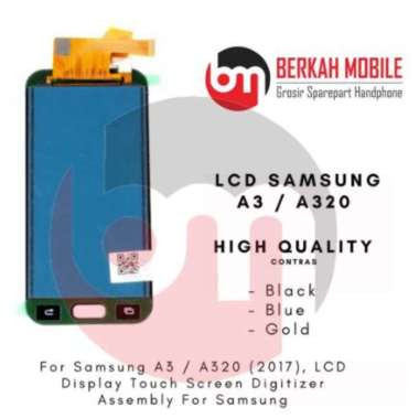 LCD Samsung A3 LCD Samsung A320 2017 Fullset Touchscreen Garansi + Packing/Bubble