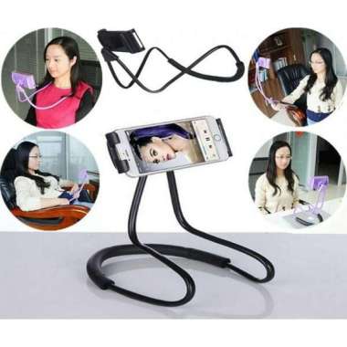 LAZY NECK Holder Smartphone Stand Mount - Holder HP Leher