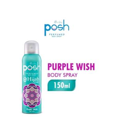 posh hijab ungu