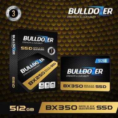 SSD BULLDOZER 512GB RESMI 3 TAHUN GARANSI SSD SAJA
