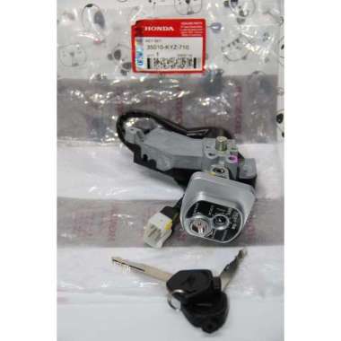 KUNCI KONTAK HONDA SUPRA X 125 HELM IN ORIGINAL HGP BLACK