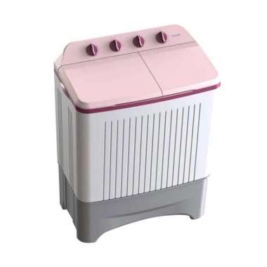 POLYTRON PWM9366 Mesin Cuci - Pink [9 KG ] -