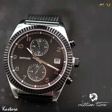MiLLion Time women/Man, Jam Tangan MCi Germanium Kesehatan hitam