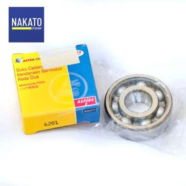 6201 Bearing Laher Aspira SKF Beat Vario Supra Karisma silver