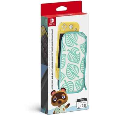 Utama Shop - Pouch Nintendo Switch LITE Animal Crossing Aloha Edition Carrying Case Original + Scree