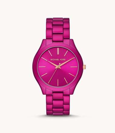 Tangan Wanita Warna Pink Michael Kors 