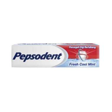Promo Harga Pepsodent Pasta Gigi Pencegah Gigi Berlubang Fresh Cool Mint 190 gr - Blibli