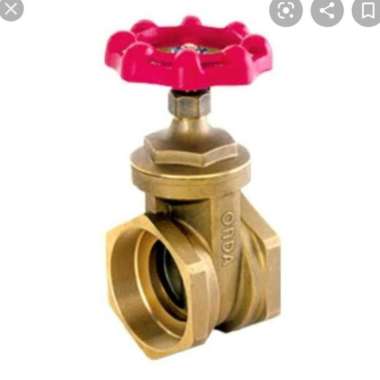 Gate valve onda kuningan 3/4 ,stop kran kuningan onda 3/4