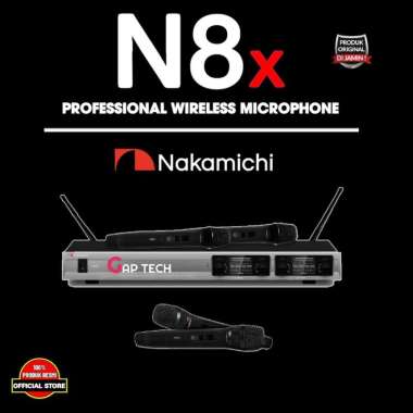 Nakamichi N8X / N8 x / N 8x Professional Wireless Microphone Original