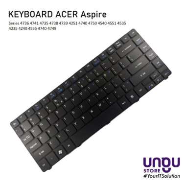 Keyboard Laptop Acer 4736 4736Z 4738 4738Z 4738ZG 4739 4740 4741 4741Z 4750 4752 4752G 3810 Acer Asp