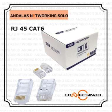 KONEKTOR RJ45 CAT 6 NYK