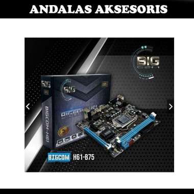 MAINBOARD Intel H61 Bigcom H61-B75