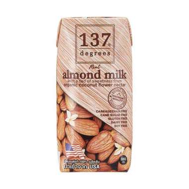 137 Degrees Almond Milk Original 180Ml