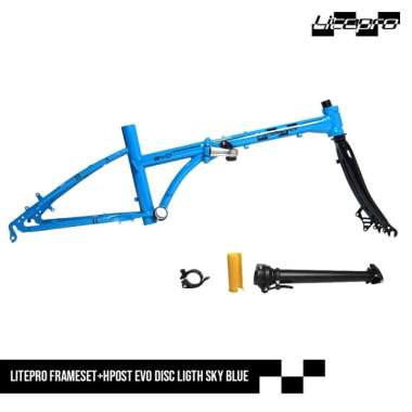DELTACYCLES - LITEPRO FRAME SET EVO DBRAKE FREE HANDLEPOST CARAMEL
