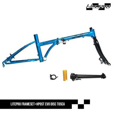 DELTACYCLES - LITEPRO FRAME SET EVO DBRAKE FREE HANDLEPOST TOSCA