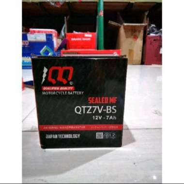 aki motor kering QTZ7S vario 125/ vario 150 / satria fu 150