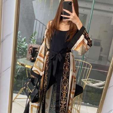 Outer Premium / Long Outer / Kimono / Baju Luaran Olympus