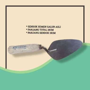 SENDOK CETOK SEMEN GALUR ASLI PANJANG 15CM