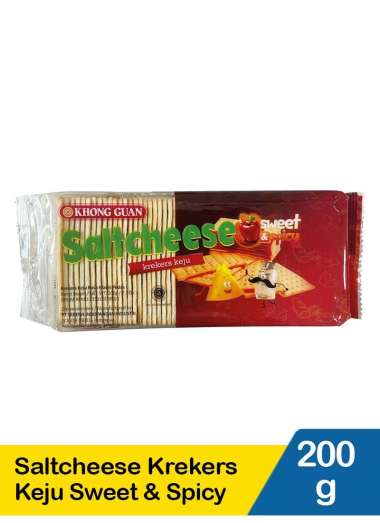 Khong Guan Biscuit Saltcheese Sweet & Sp