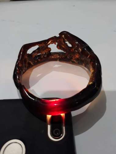 gelang AKAR BAHAR merah kristal hk 034 MERAH