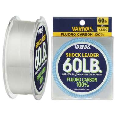 Senar Pancing Varivas Shock Leader Fluoro Carbon Clear 30M 60 Lbs