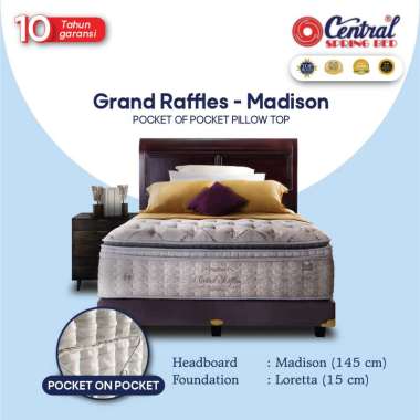 Central Grand Raffles Set Springbed 160 x 200