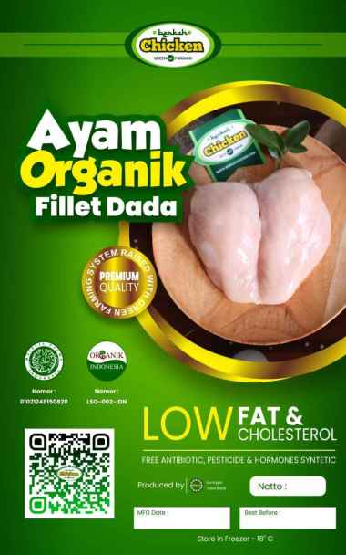 berkah chicken filet dada/filet/dada/ayam 500gr