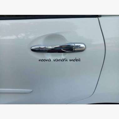 noona variasi mobil Cover Handle Mobil for Calya - Sigra Chrome