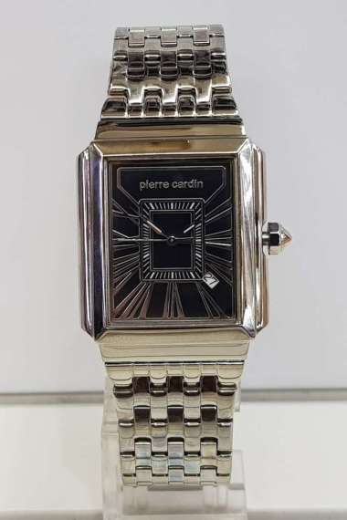 Pierre Cardin PC104141F06 Baron Jam Tangan Unisex Stainless Steel Silver