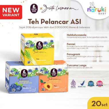 Mama Bear Teh Pelancar Asi Booster AlmonMix Sereal ZoyaMix Kukis Almond Oat Mamabear Teh Blueberry