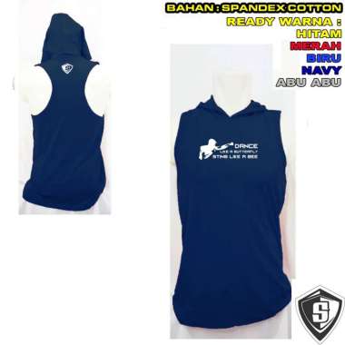 Singlet Hoodie Gym Tinju Muhammad ali M