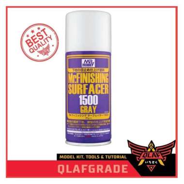 SURFACER SPRAY - MR FINISHING SURFACER 1500 GRAY - PRIMER