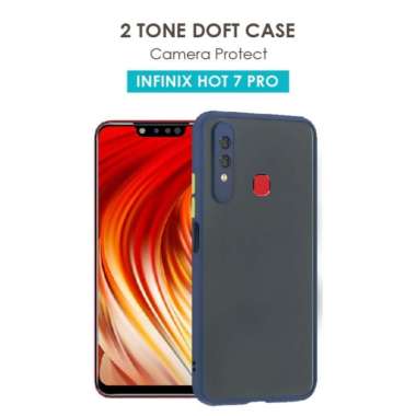 Case HP Dove Tone Casing HP Softcase Handphone INFINIX HOT 8 Multicolor