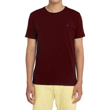 POLO 7176.56 Mens Jersey Crewneck T-Shirt - Maroon L