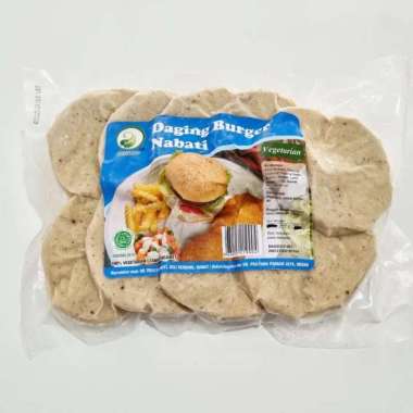 Daging Burger Nabati / Daging Burger Vegetarian / Patty Burger Vege