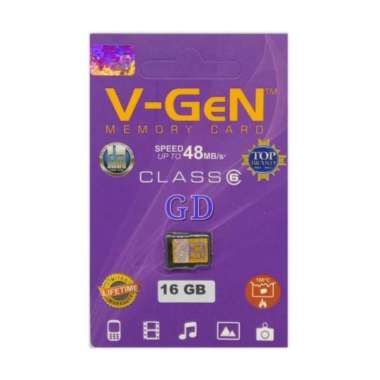V-GeN 16GB Micro SD Class 6