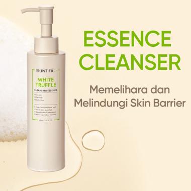 SKINTIFIC White Truffle Cleansing Essence Cleanser Facial Wash Serum Nourish and Protect Skin Barrie
