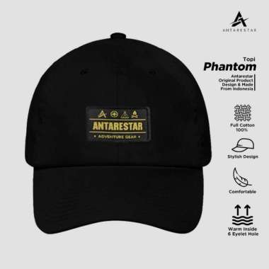 Topi Baseball Pria Wanita Antarestar Topi Distro Dewasa Series Phantom Cream