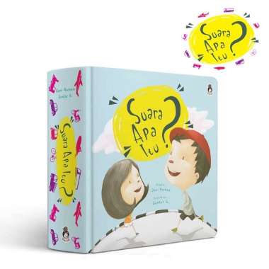 Suara Apa Itu Buku Membaca Balita untuk usia 1-3 tahun Pack Kardus Pizza