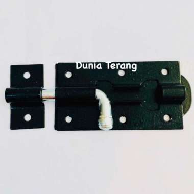 Grendel Hitam VOXY 2" Double Plat Tebal - Gerendel Dobel Plat 2 in