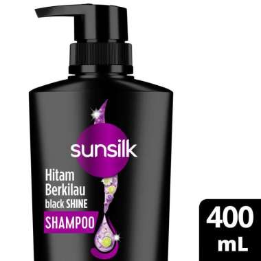 Surabaya - Sunsilk Shampoo Rambut Hitam Berkilau Black Shine Activ-Infusion dengan Urang Aring [400 